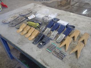 Qty Of Bucket Teeth and Parts to Fit Komatsu WB146PS-5 Loader Backhoe