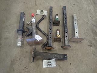 Qty Of Leg Braces C/w (1) 3000lb Cap. And (1) 5000lb Cap. Trailer Jacks