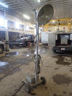 Portable Light Tower *Note: Bulb Broken In Light, Working Condition Unknown*