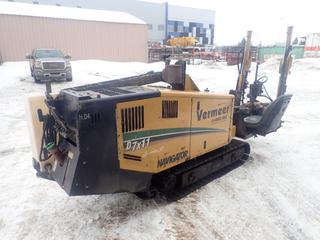 2008 Vermeer D7X11II Directional Drill C/w Kubota Model V1505-T 1.5L Diesel Engine, Onboard Fluid System, 9in Single Grouser Tracks, Eaton Pump And Qty Of 6ft Drilling Rods. Showing 3306hrs. SN 1VRZ130Z881000855 
