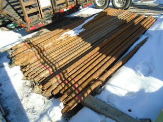 Approximately 42 10 foot lengths of Drilling Rod.