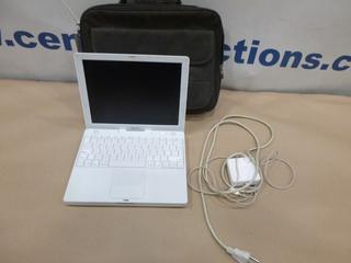 Apple Ibook G4, C/w Carrying Case and  Power Cable (G-2)