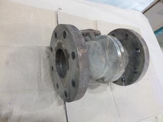 Unused 4 300 RF RP KF Floating Ball Valve *Note: Weathered Outer Body and Face*