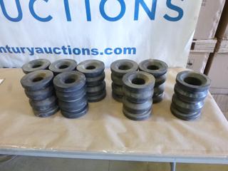 (5) 2 3/8 In. Pack Off Rubber, (3) 2 7/8 In. Pack Off Rubber, (1) 3 1/2 In. Pack Off Rubber (T23)
