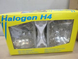 (10) Sets of Unused Halogen H4 7 In. Rectangular Replacement Light Housing *Note: Does Not Include Bulbs* (T-2-2)