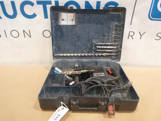 Bosch Corded Hammer Drill, Model 11236VS, C/w Bits (F1)