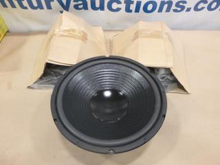 (3) Unused Power Pro Audio 12 In. Speakers, Model DBS12, 280 Watts, 40 HM (D1)