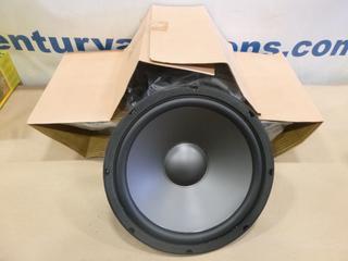 (4) Unused High Quality 12 In. Speakers, Model GW-12PC-50-4, 50 OZ, 4 OHM (S-2-2)