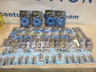 Qty of Audio Accessories, Diablo 10 Ft. and 3 Ft. Cable,  Azone High / Low Adapters and Power Distribution Blocks (S-2-1)