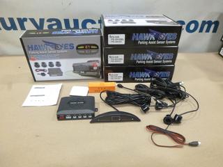 (4) Unused Hawk Eyes Parking Assist Sensor Systems (D1)