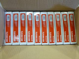 Unused (10) Honeywell Linevolt Pro 8000 7 Day Programmable Thermostat, Model TL8100A1008, (C-2)