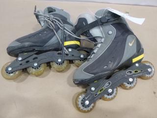 Pair of Nike Roller Blades, Size 11 (B2)