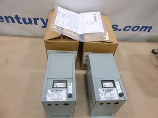 Unused Lamarche A18J and A20R Battery Chargers (D-2)