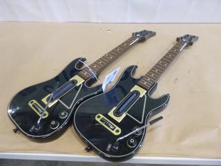 (2) Guitars for Xbox Guitar Hero (B2)