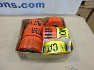 (7) Rolls of Danger and Caution Ribbon (D-2)

