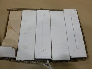 (5) Boxes of Welders Cover Glass, 2 In. x 4 1/4 In. (D-2)