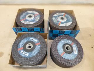 Qty of  7 In. x 1/8 In. x 7/8 In. and 7 In. x 3/32 In. x 7/8 In. Grinding Discs (R-2-1)