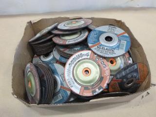 Qty of  5 In. x 1/8 In. x 7/8 In. Grinding Discs (R-2-1)