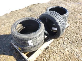 Qty of Assorted Tires Includes, (1) Kumho Solus, (1) Dunlop Drezza Tire, (1) Toyo Celsius Tire, (1) Yokohama Blue Earth Tire, (1) Pirelli P Zero Tire