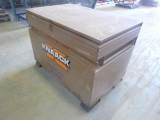 KNAACK Jobsite Storage Box, Model 4830, 48 In. x 30 In. x 35 In. (OS)