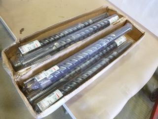 (8) Unused UCAN SDS Max Rotary Hammer Drill Bits, 1 5/8 In. x 23 In. (K-2-2)