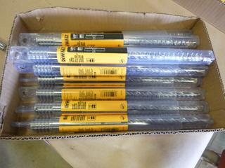 (12) Unused DeWalt SDS Max Rotary Hammer Drill Bits, DW5803, 1/2 In. x 13.5 In. (K-2-1)