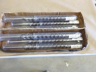 (8) Unused UCAN SDS Max Rotary Hammer Drill Bits, 1 5/8 In. x 23 In. (K-2-2)