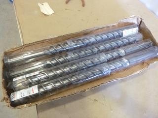 (4) Unused UCAN SDS Max Rotary Hammer Drill Bits, 1 5/8 In. x 23 In. (K-2-1)