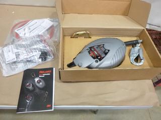 (1) Unused 3M Reload Cable SRL, Retractable 30 Ft. Cable Fall Arrest Lifeline, Part REC-30,  (1) Unused D-Ring Extension w/ Snap, and (1) Unused 6 Ft. Anchor Conn. Sling Cable (F2)