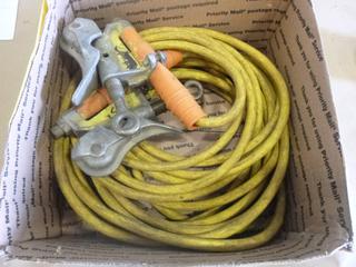 Power Linesman 35 Ft. Ground Cable w/ (2) Duck Bills, (2) AWG Cable (F1)