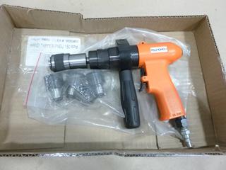 Unused Palmgren Pneumatic Hand Tapper, Model 9680451, w/ Dies (F1)