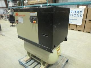 Ingersoll Rand Screw Air Compressor, 208-230V, 80 Gal Tank Capacity, SN CBV156806 *Note: Working Condition Unknown* (Z)
