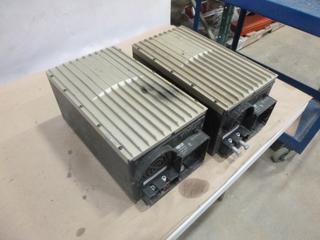 (2) Tripp-Lite Power Inverters, Model PV2000FC, Input 190A Max, Out Put 120V, 60 Hz, 2000W Max (K-1-2)