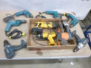 Qty of Electric and Battery Powered Tools, (K-3-2)