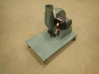 2019 King Industrial KC-3105C Motor, Dust Port and Portable Base for 1200 CFM Dust Collector, 120/240V, 12/6A, Single Phase, 60 Hz, SN OCP 0009 (R-3-1)