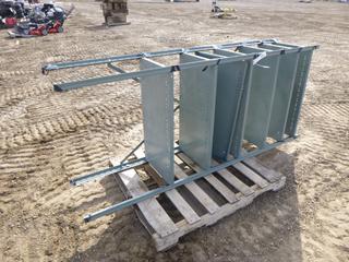 8 Tier Metal Shelf, 37 In. x 18 In. x 88 In.