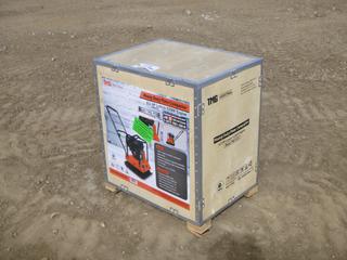 Unused TMG-PC90 Heavy-Duty Plate Compactor, 3,400 lbs. Compaction Force w/ 6.5 HP Loncin G200F Engine