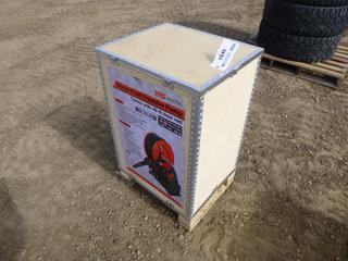 Unused TMG-DFP10 Industrial Diesel Fuel Transfer Pump, 12V, 19A, 3,000 RPM Fuel Pump, c/w 49 Ft. Dispensing Hose and Automatic Fuel Nozzle