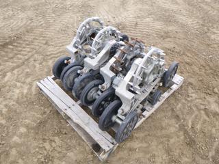 (4) Mattracks Roller Assembly, LiteFoot ATV Track Conversion, XT UR,  *Note: No Hardware*