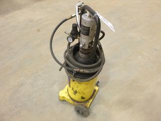 Powerfist 10L Pneumatic Grease Pump *Note: Missing 1 Wheel* (M-1-2)