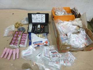 Qty of Welding Supplies and Tig Torches (K-1-3)