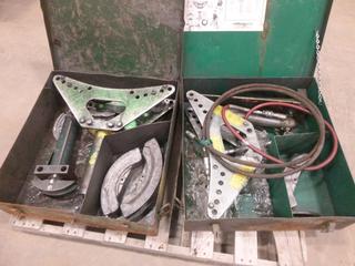 (2) Greenlee 880 Hydraulic Pipe Bender (OS)