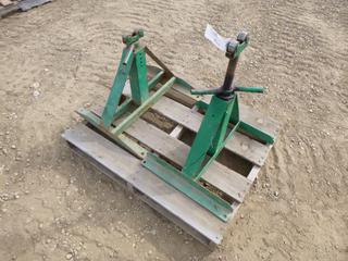 (2) Greenlee Screw Type Reel Stands