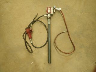 Alemite Air Pump, C/w Electronic Preset Meter, Max PSI 10 to 15 PSI (R-4-1)