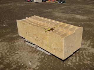 (2) Plywood Shelf Units, 21 In. x 14 In. x 72 In.