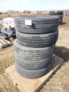 (5) 225/70R19.5 Tires