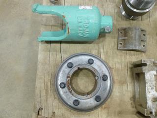 Qty of Misc. Includes Aluminum Pieces,  Gaskets, Pipe Hardware, Caulking Gun, Pex Pipe (M-2-2)