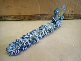 Qty of Dolphin Incense Stick Burners *Note: Smoke Damage* (P-3-2)