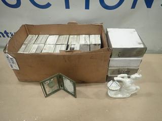 Qty of Picture Frames w/ Unicorn *Note: Smoke Damage* (O-2-3)