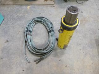 Hydraulic Jack, C/w Oxy / Acetylene Hose (N-3-1)